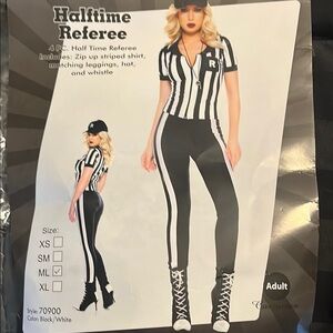 Black and White Striped Leggings Jumpsuit